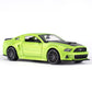 Maisto 1:24 2014 Ford Mustang GT Street Racer diecast model featuring detailed design and sporty appearance, perfect for collectors.