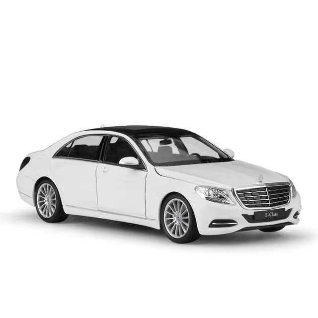 WELLY 1:24 Mercedes-Benz S-Class model car in metal alloy