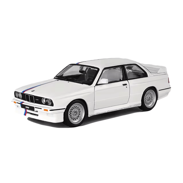 1:24 scale diecast model of a 1988 BMW M3 E30 