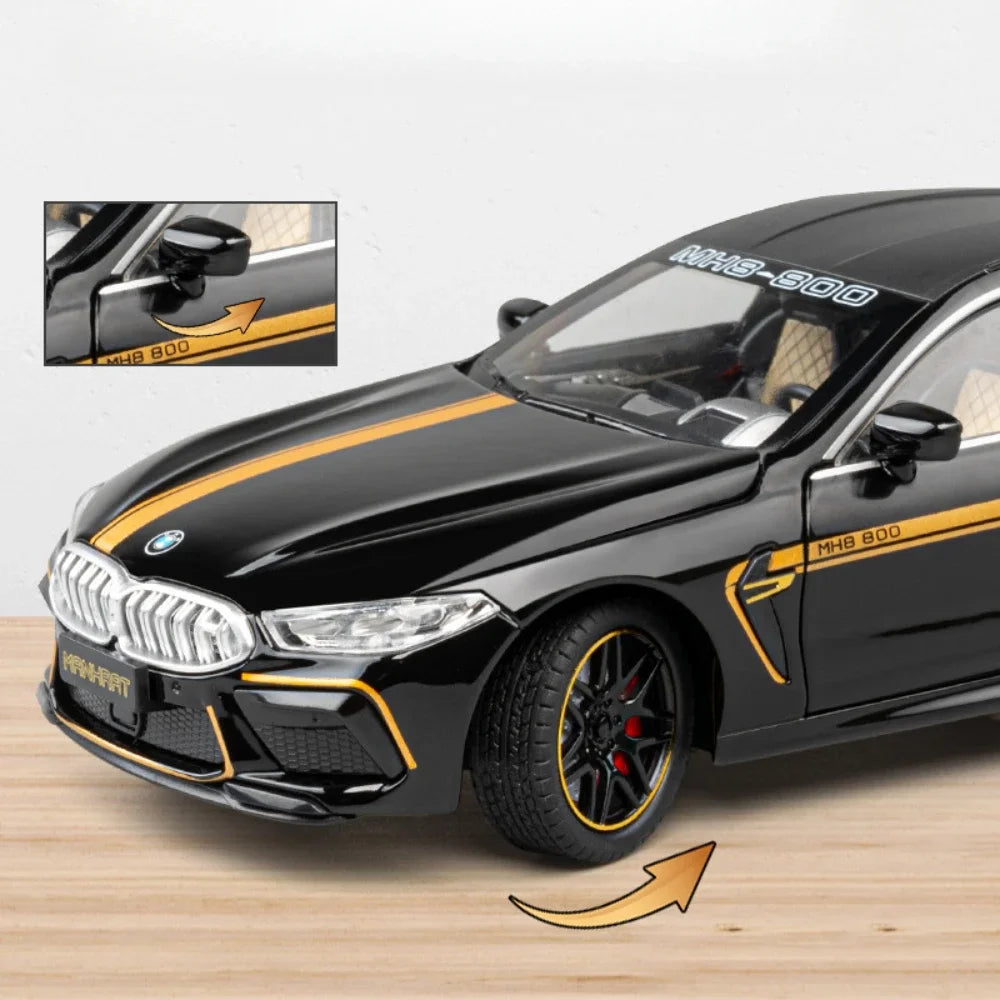 1:24 BMW M8 diecast model car 