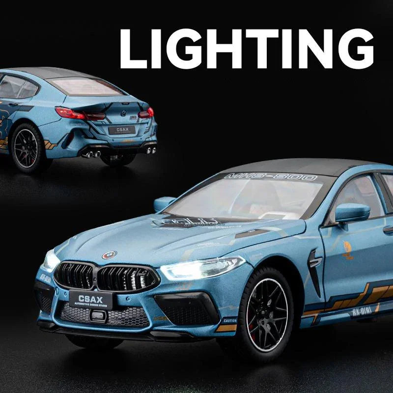 1:24 BMW M8 diecast model car 