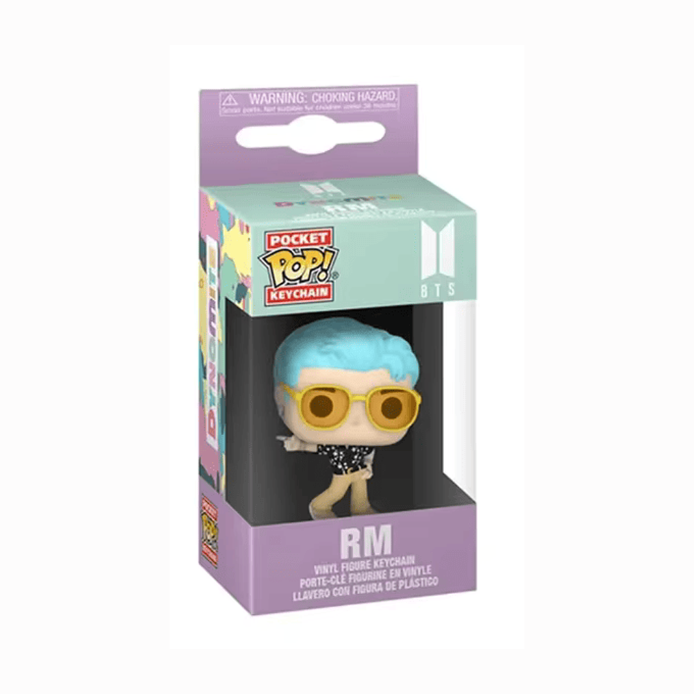 BTS RM Pocket POP Keychain - Kpop Cartoon Action Figure 