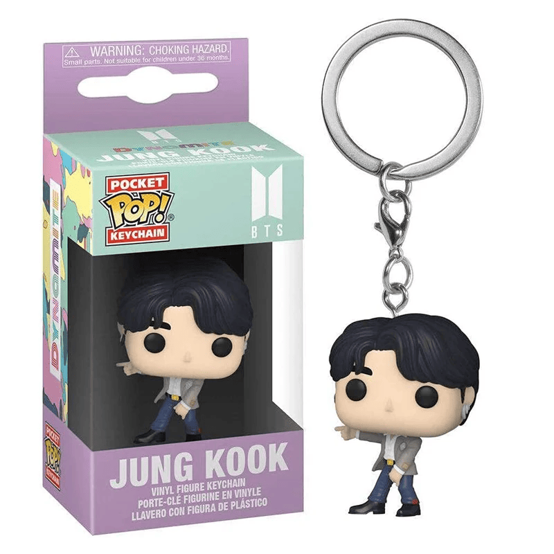 BTS JUNG KOOK Pocket Pop Keychain – Kpop Funko Vinyl Action Figure Collectible