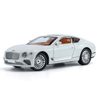 1:24 Scale Bentley Continental GT Diecast - Luxury Sports Car with Sound and Light