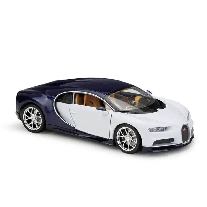 Luxury in Miniature: Bugatti Chiron 1:24 Diecast Model by Welly