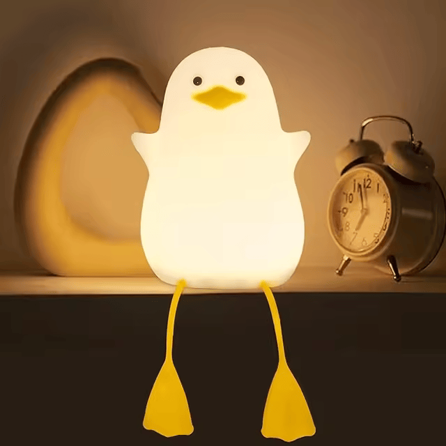 Cute Duck Silicone Night Lamp