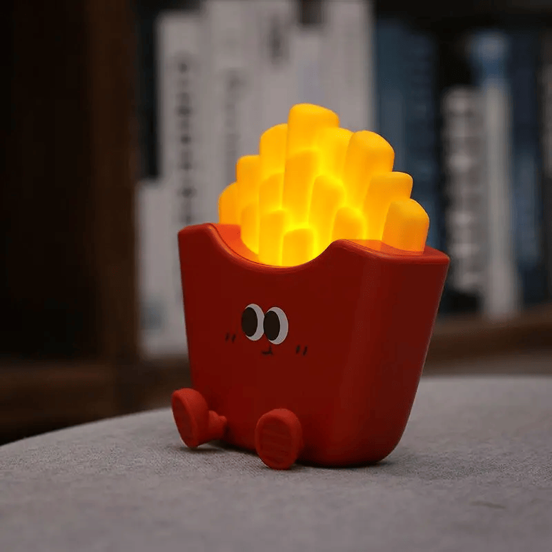 Cute French Fries Silicone Night Light