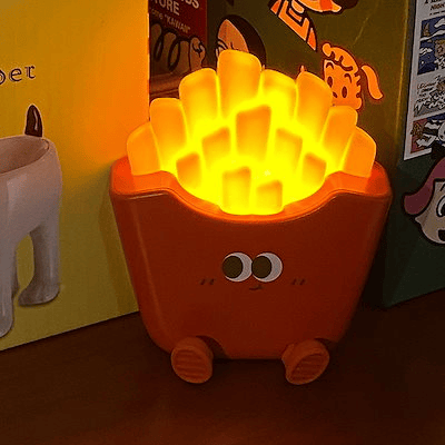 Cute French Fries Silicone Night Light