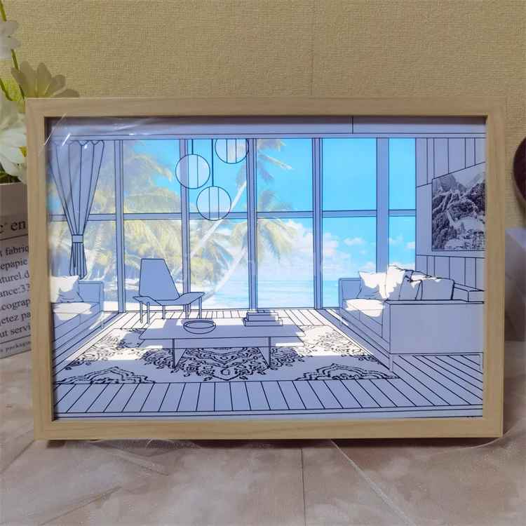  LED Animated Sunlight Window Lamp