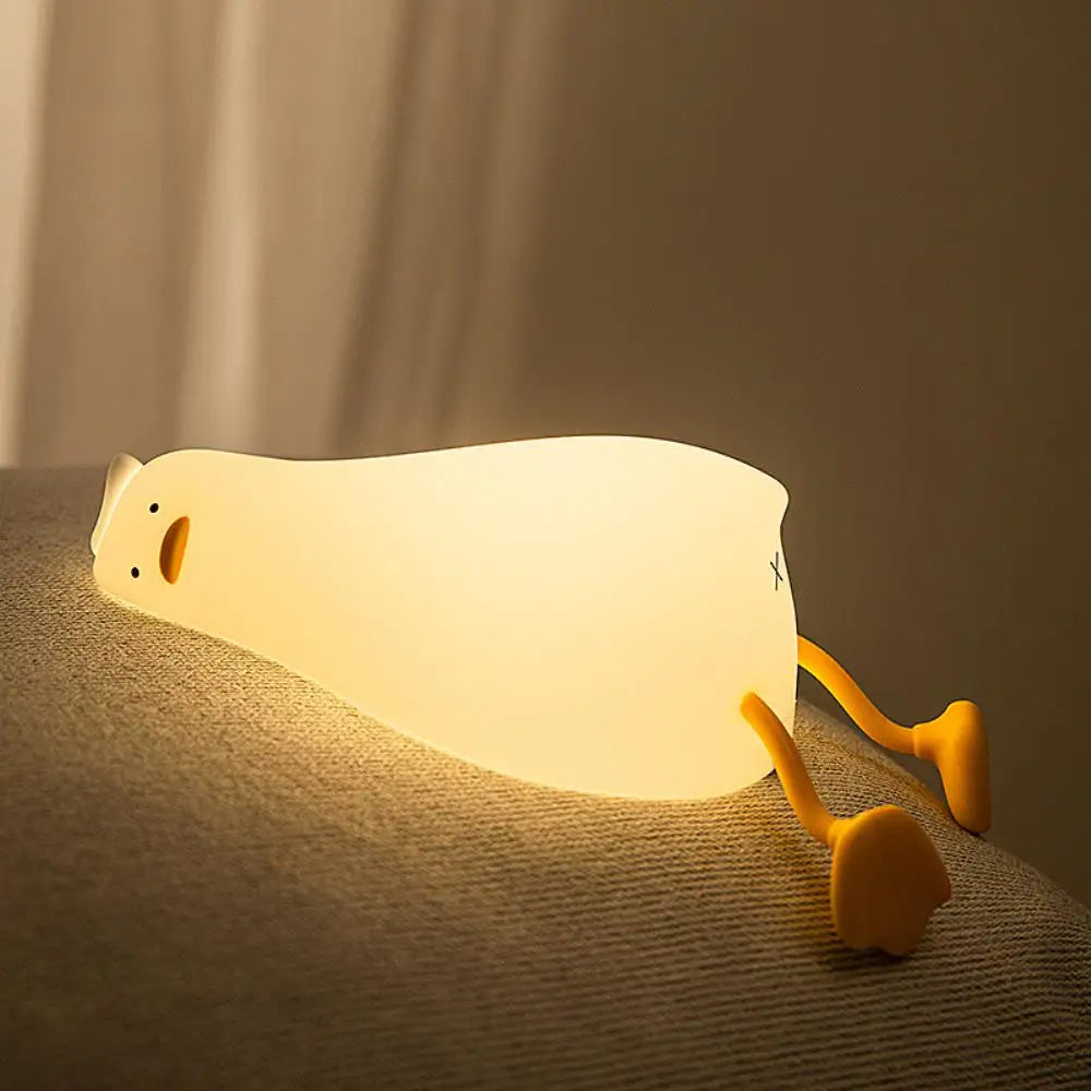 Laydown Duck Silicone Night Light