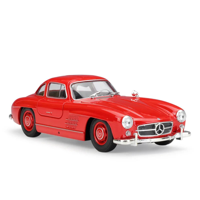 1:24 Mercedes-Benz 300SL 1963 alloy model car