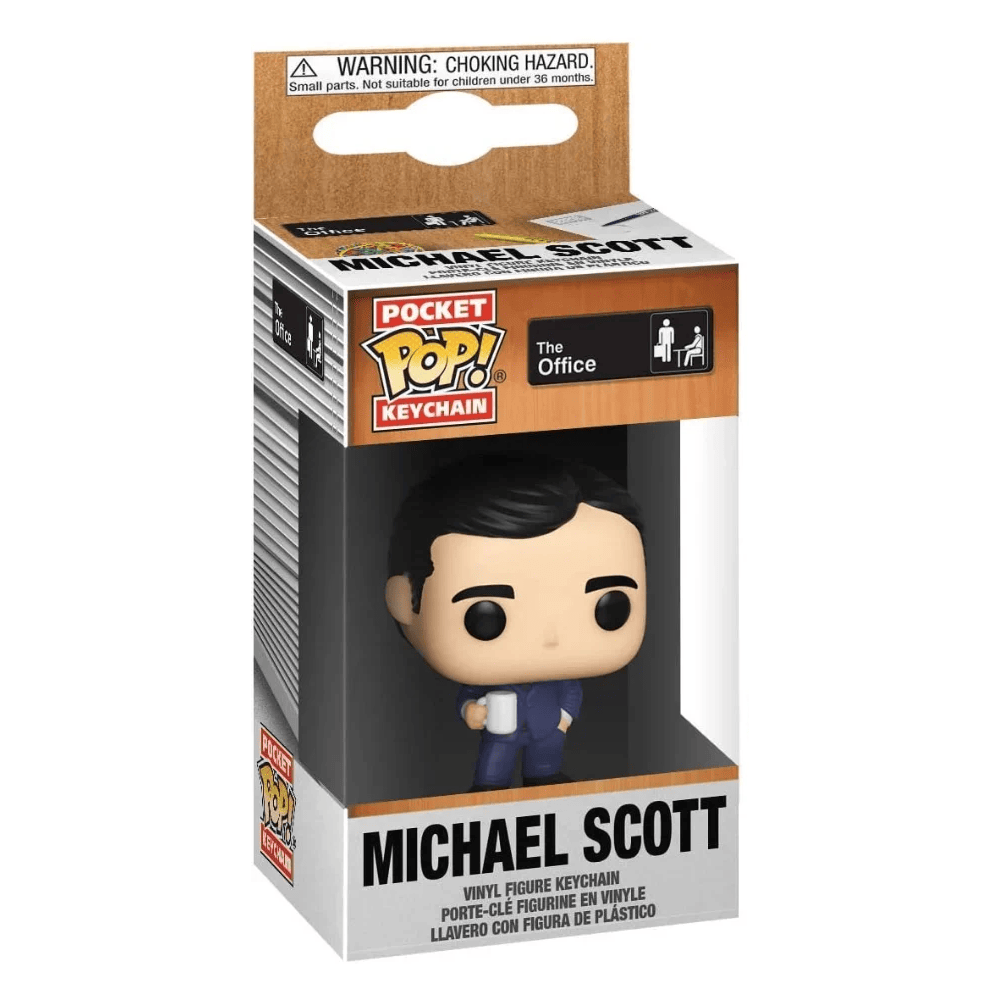 Michael Scott Pocket Keychain 