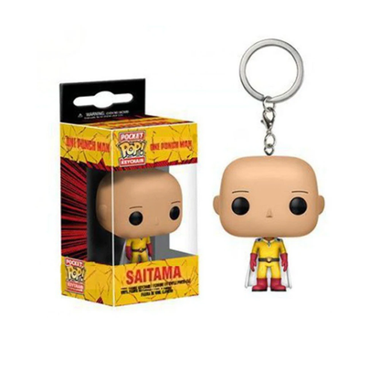 One Punch Man Saitama Pocket Pop Keychain