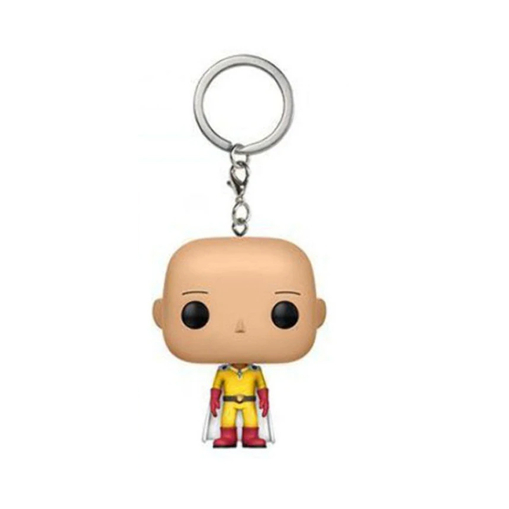 One Punch Man Saitama Pocket Pop Keychain