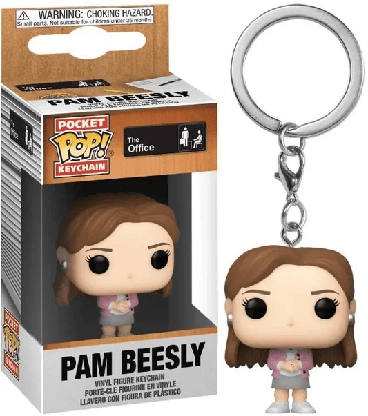 Pam Beesly Pocket Keychain