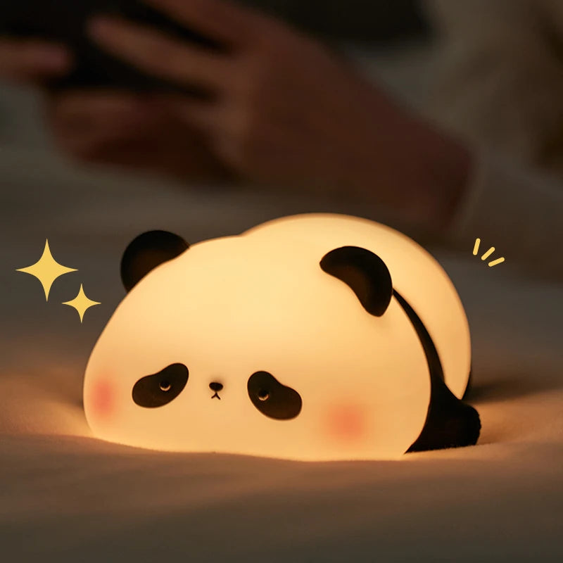 Panda Kawaii Rechargeable Night Light - Cute Bedroom Decor