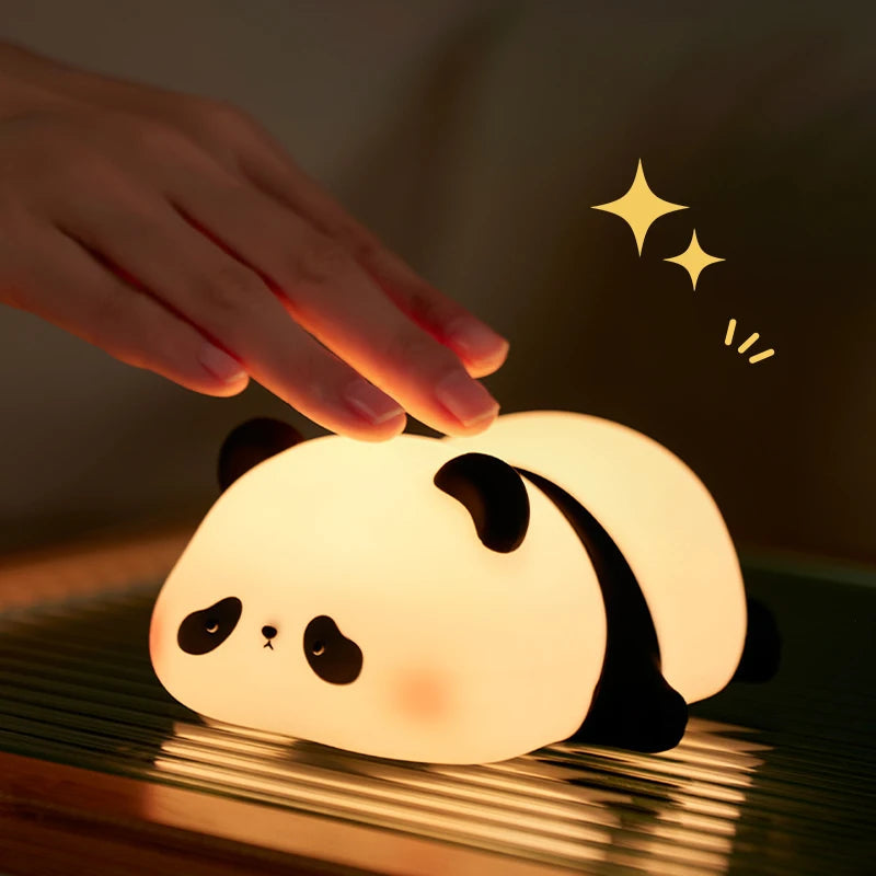 Panda Kawaii Rechargeable Night Light - Cute Bedroom Decor