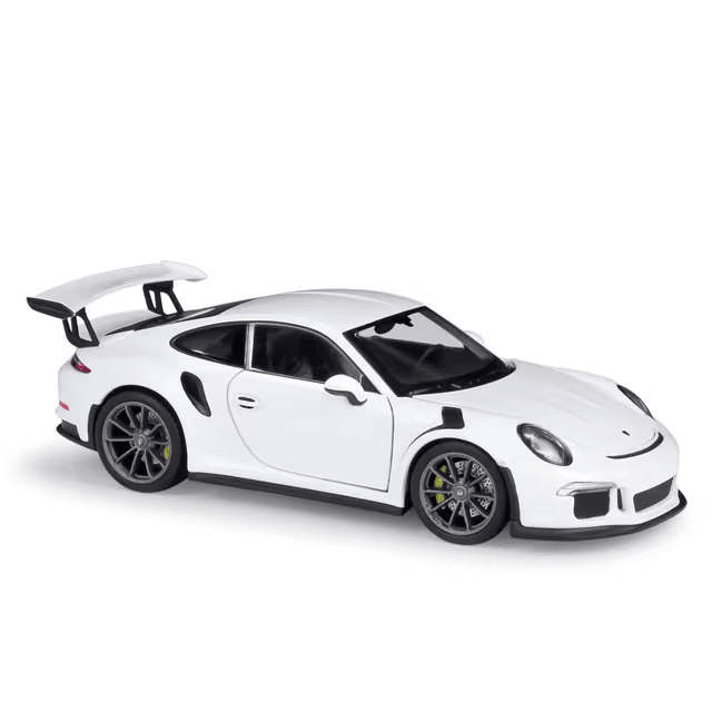 1:24 scale Porsche 911 997 GT3 RS die-cast alloy model car by Welly, featuring realistic details and a sleek design, perfect for collectors.