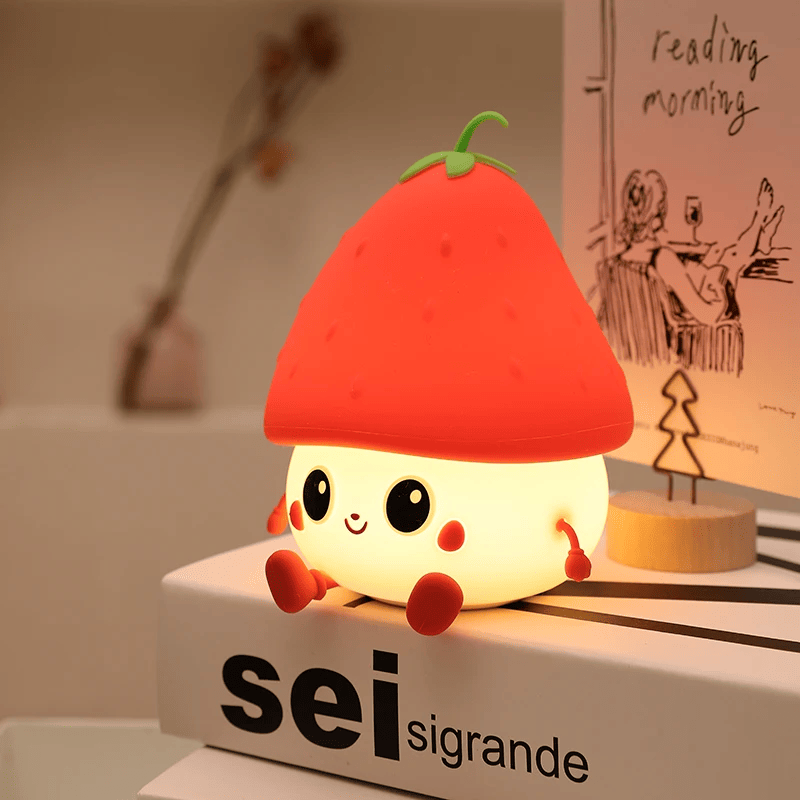 Strawberry Silicone Tap Light 